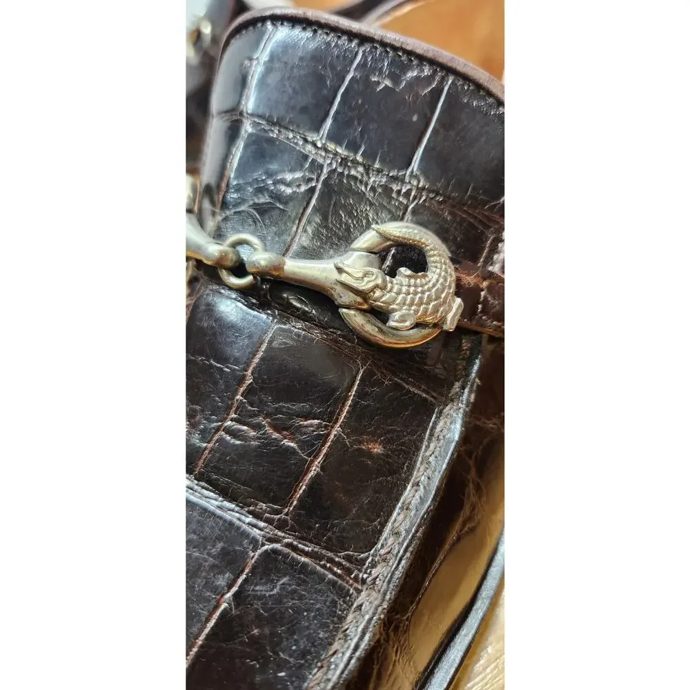 Rare Vtg Women MAURI for DONNA Alligator Loafers from ITALY - Size 9B EUC - Picture 8 of 11